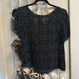 Polka-Dot Blouse